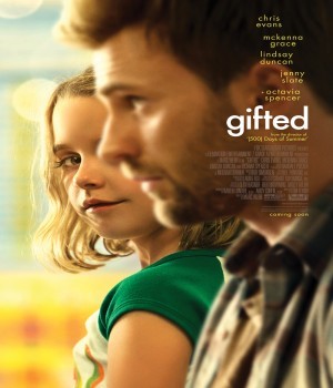 Gifted (2017) Hindi Dubbed poster