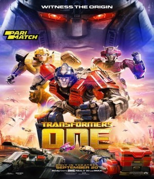 Transformers One (2024) English HQ poster